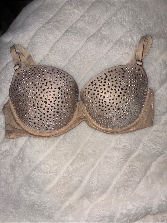 Victoria's Secret Other - Victoria's Secret Nude Rhinestone Push-Up Bra